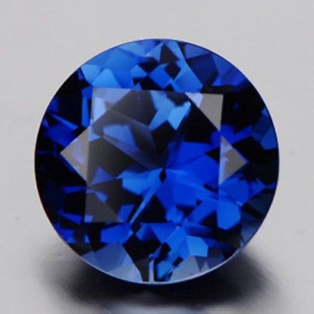 Lab Created Pulled Czochralski Blue Sapphire