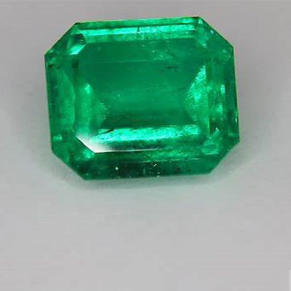 Lab Created Colombian Emerald (Inclusions), Octagon - Cubic Zirconia ...